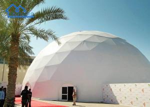 Cheap White Large Geodesic Dome Tent Dia 15m 20m 30m For Big Party wholesale