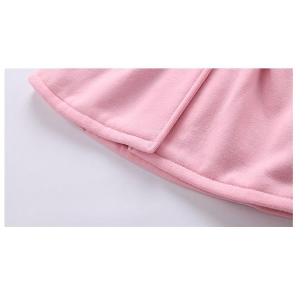 Winter Children's Clothing Girls Bunny Ears Warm Cotton Coat Baby Girl Hooded Coats