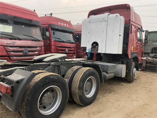 China Used Heavy Duty HOWO CNG Gas Gaz Trailer Head Tractor Truck for Sale