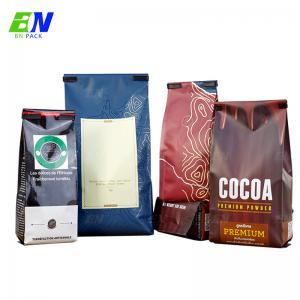 Cheap 250g 500g Hot Sell Custom Printing Side Gusset Coffee Bag With Tin Tie And Valve wholesale