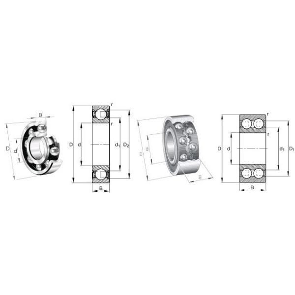 Black Si3N4 608 Ceramic Bearing High Quality Skate Ball Bearing 8x22x7mm