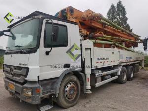 Cheap In 2012, Zoomlion 47 M Concrete Pump Truck With Large Displacement And 5 Masts wholesale