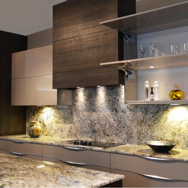 Cuisine Complete Kitchen Affordable Price Modern Design Kitchen Cabinet Laminate Pantry Cupboard