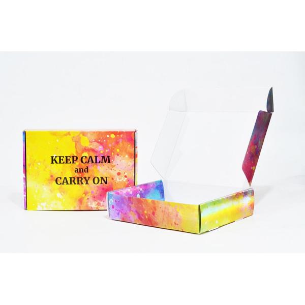 Die Cut Corrugated Packaging Shipping Postal Glossy Colored Corrugated Mailer Boxes