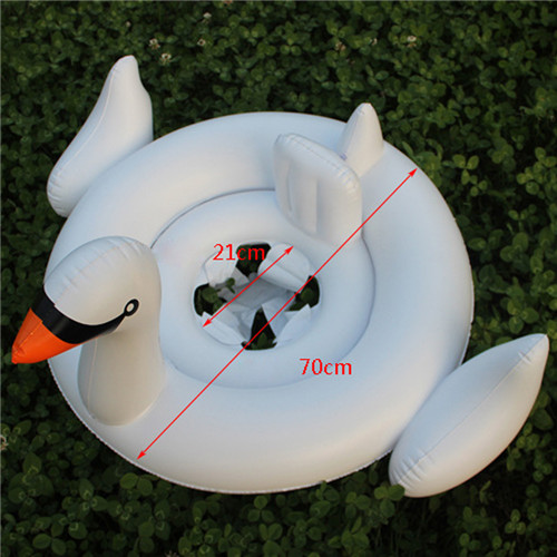 Summer Children Baby Swimming Pool Accessories Large PVC Inflatable Ring Swan Firebird Float