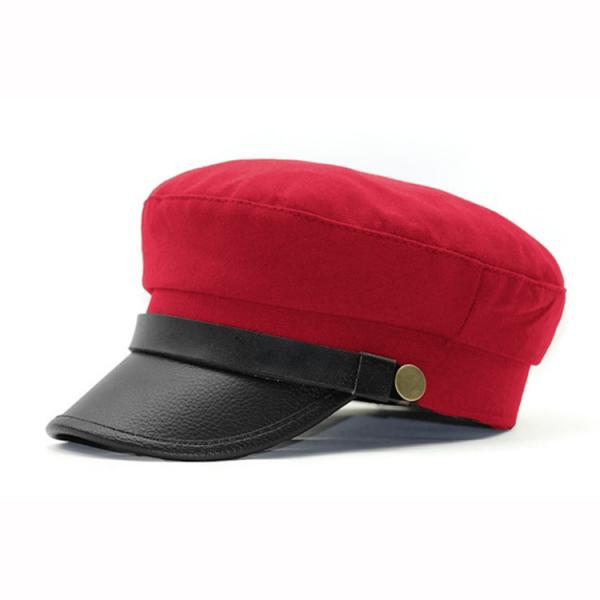 Wholesale Custom embroidery types of peaks army cap and military caps