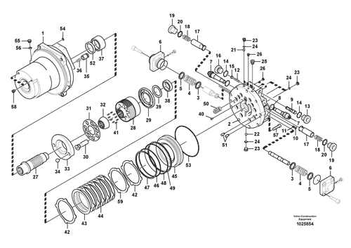 VOE14613278 VOE14522564 VOE14681190 For Volvo Excavator EC700B 700C Travel Assembly Final Drive Original Travel Motor