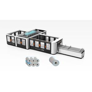 4lanes Automatic Toilet Paper Machine 120packs/Min Paper Towel Machine