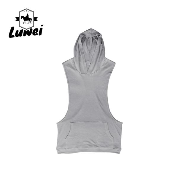 Hollow Men Workout Tank Top Fitness Sleeveless Breathable Undershirt