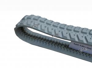 China High Running Speed Non Marking Rubber Tracks 230 X 48 X 70mm Non Disintegration on sale