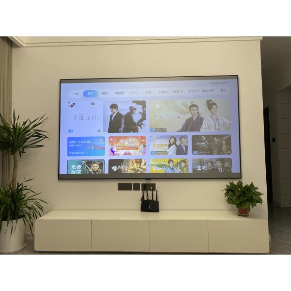 120 Inch - 200 Inch Fixed Frame Projection Screen Long Throw Movie Projector Screens