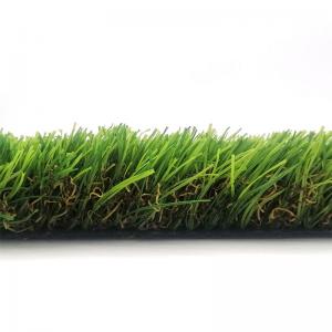 Cheap Landscaping Pet Friendly Artificial Grass , Artificial Turf Lawn 40mm Pile Height wholesale