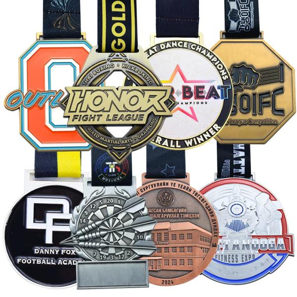 Custom Award Gold Basketball Soccer Football Medal Zinc Alloy 3d Sport Medal