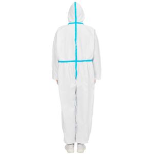 Cheap Work Clothes Disposable Protective Coverall / Nonwoven Hospital Isolation Gowns wholesale