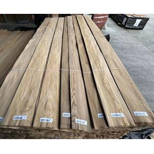 Crown cut Grain Elm Wood Veneer Natural Thickness 0.50MM