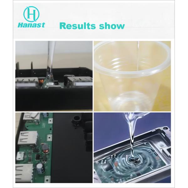 Industrial 2:1 Epoxy Potting Compound Raw Silicone Rubber ODM