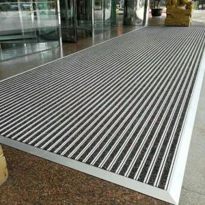 China Aluminum Commercial Entrance Matting High Traffic Custom Size Entry Mats Residential on sale