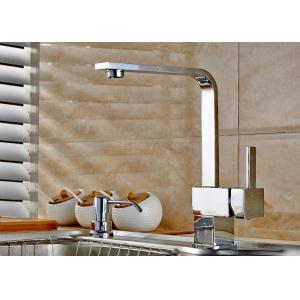 China 360 Degree Rotatable Flexible ROVATE Ceramic Cartridge Kitchen Sink Faucet on sale