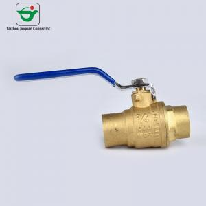 Cheap IPS Thread Connection Sweat 2 Inch 435psi Lead Free Ball Valve wholesale