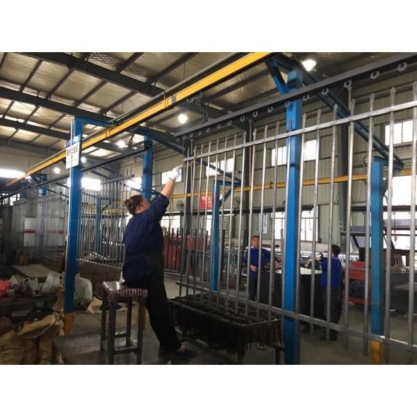 PVC Coated Pressed Spear Top Fencing