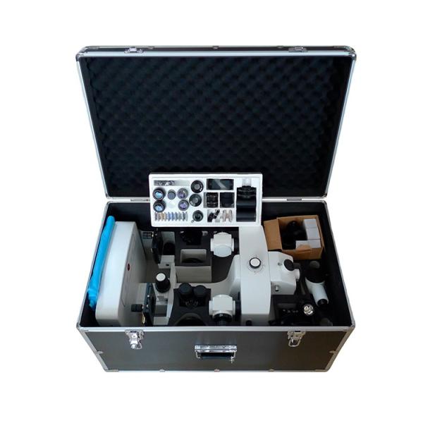 Forensic Comparison Microscope with 2x~240x Magnification LED Illumination and CE Certification for Laboratory Research