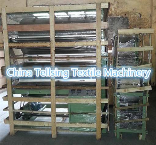 Quality top quality 8 cylinders finishing and starching machine electric heating  for zipper tape, ribbon lace,webbing sling for sale