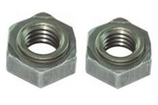 China DIN928 Square Weld Nut / Automobile Industry Stainless Steel Nuts Four Angle Welding on sale