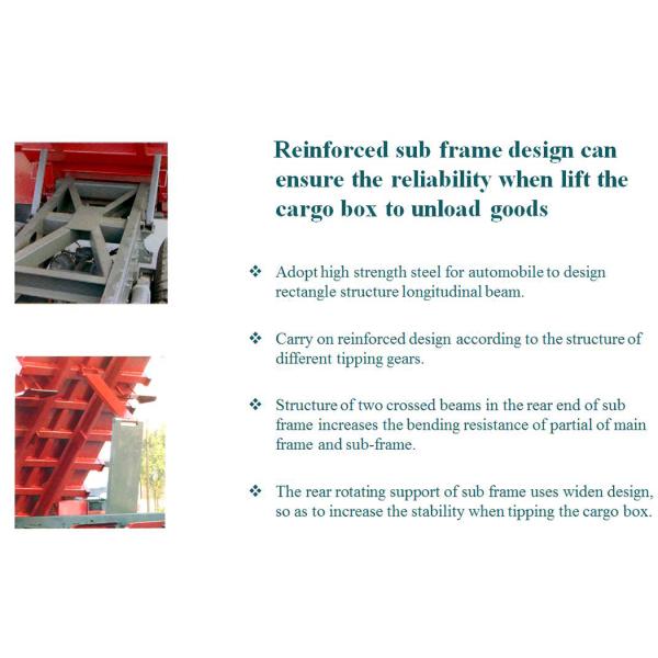 10 Wheel 16 20 Cubic Meter HF7/HF9 Front Axles SINOTRUK Dump Truck