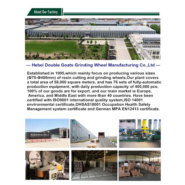 Grit 46 4 Inch Inox Grinding Discs For Stainless Steel