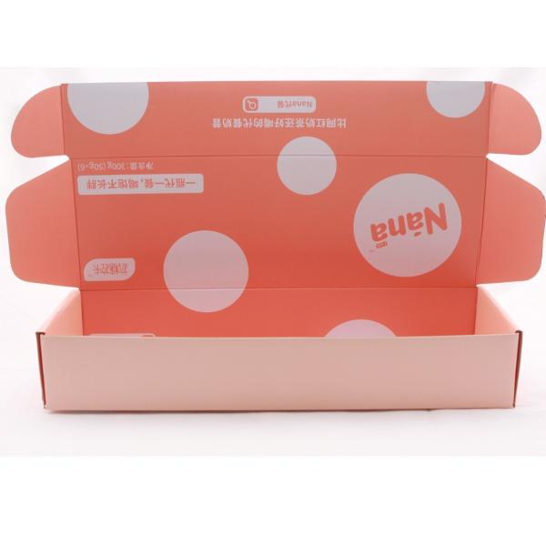 Plain White Mailer Corrugated Packaging Boxes Collapsible Quick Dispatch For Shoes Gifts Scarf