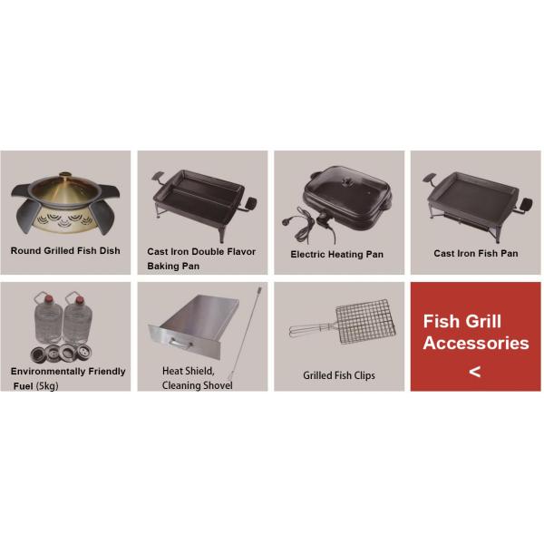 OVEN GRANDMASTER KS20 Commercial Fish Grill Machine - Double Layers 6 Grids Electric