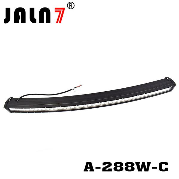 LED Light Bar JALN7 50Inch 288W Curved Spot Flood Combo LED Driving Lamp Super Bright Off Road Light LED Work Light Boat