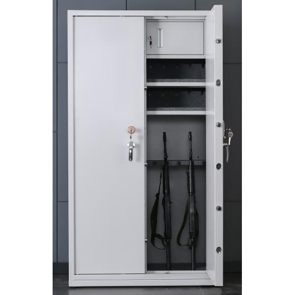 W1000*D500*H1500mm Steel Gun Cabinet 3 Shelves Customizable Gun Storage Safe