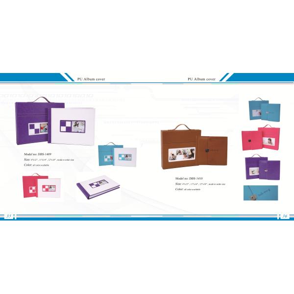 PU Album Covers / Leather Album Cover,Customized Leather Album Cover with Suitcase / PU Album Covers