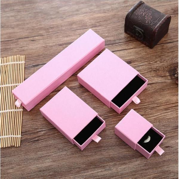 Cardboard Rigid Ring Earring Necklace Jewelry Watch Gift Box Custom Printing