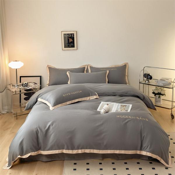 Fluffy Duvet Cover Bedding Set for Nude Sleep Bed Cover Luxury Bed Sheets All-Season
