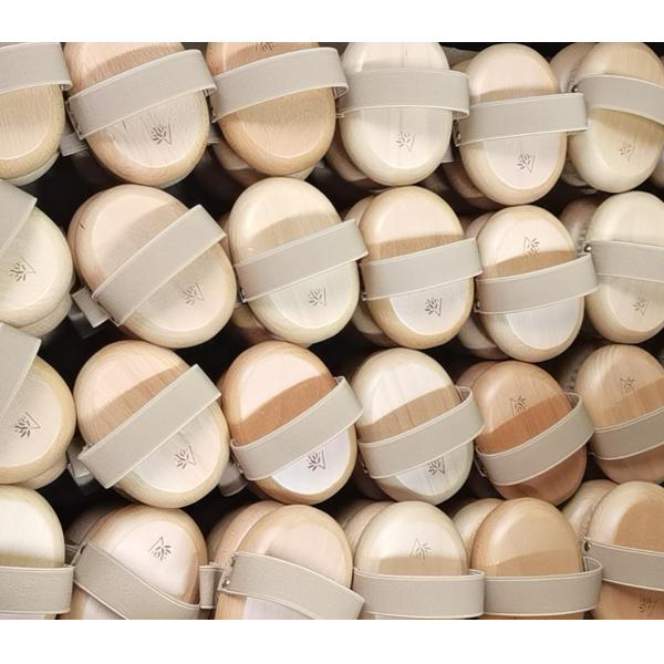 Copper Fiber Dry Body Brush Organic Vegan Sisal Dry Bruhsing