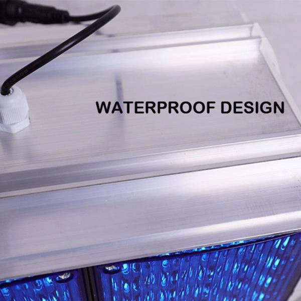 780nm Solar Flashing Warning Lights LED Strobe Light For Electronic Police