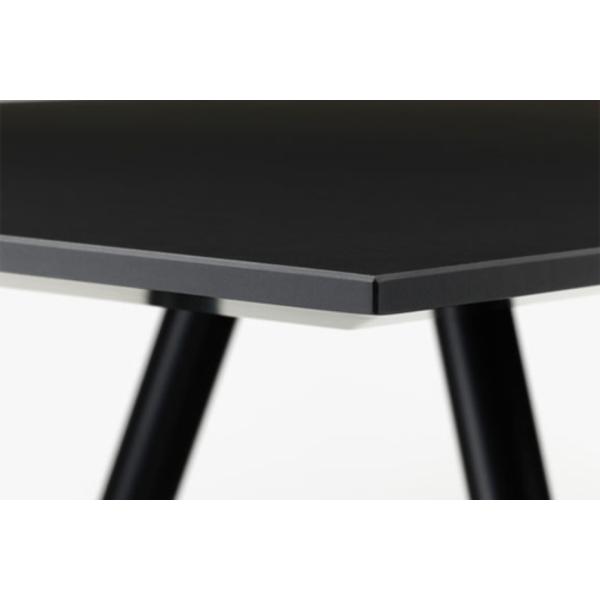 Split Vitra A Modern Dining Room Tables Solid Wood Hotel Furniture SGS