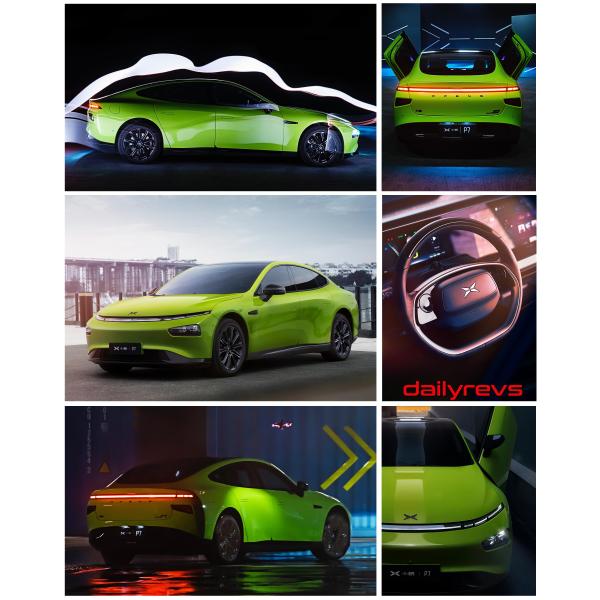 2024 Xpeng P7 Electric Car High Speed Cars Electric Vehicles 4 Wheel With Efficiency 12.5 kWh / 100 km