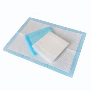 PE Backsheet Bed Protector Pads Disposable Fluff Pulp
