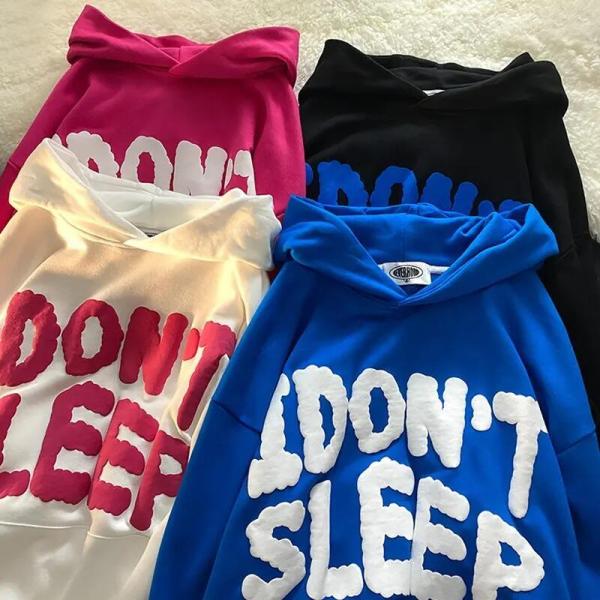 Custom High Quality 3D Puff Printing Hoodie Heavy Weight 100% Cotton Pullover Men′s Hoodies