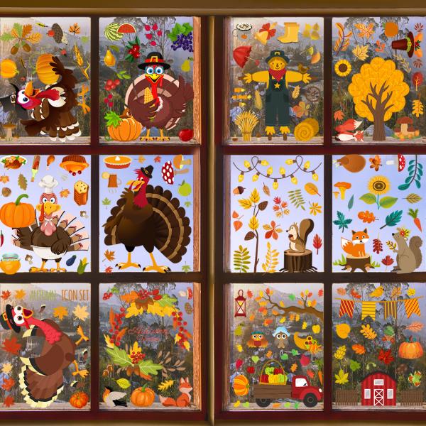 Personality Festive Stickers Soft Touch Decoration Wall Sticker