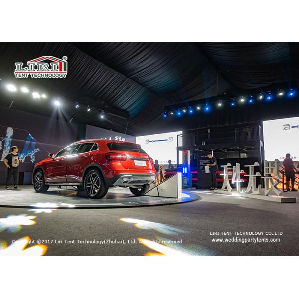 20x45m PVC Fabric Double Decker Tent For Car Launch Events