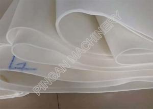 China Double Layer Paper Making Machine Parts White High Grade BOM Upper Felt on sale