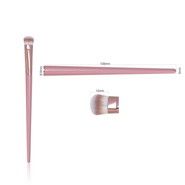 6PCS PBT Hair Personalized Makeup Brush Set With Storage Bags