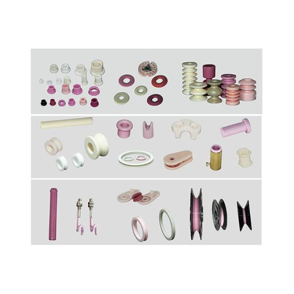 Corrosion Resistance Industrial Machine Parts Ceramic Combination Guide Wheel