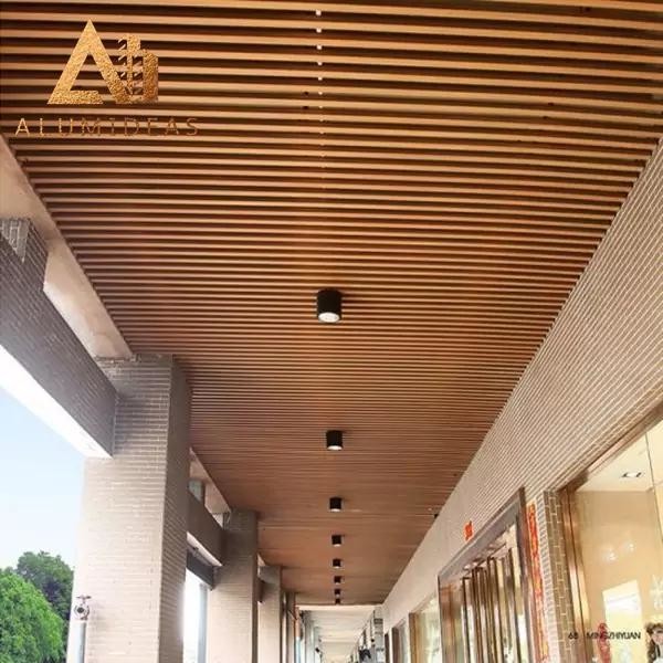 Manufacturer Aluminum Decoration aluminum suspended ceiling