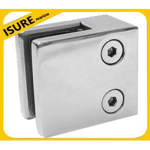 Cheap Top Quality Fair price Stainless Steel Radius Base Glass Clamp wholesale