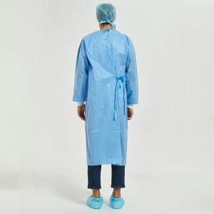 Cheap Anti Viruses 18-60gsm Disposable Surgical Gown Operation Theatre Gown wholesale